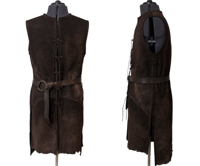 Aragorn leather vest replica / Strider's Jerkin / tabard / LOTR