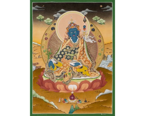 Boudha Stupa Thanka Centre 生動活潑的蓮花生大師唐卡畫