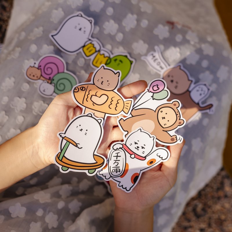 Big Waterproof Stickers - สติกเกอร์ - กระดาษ 