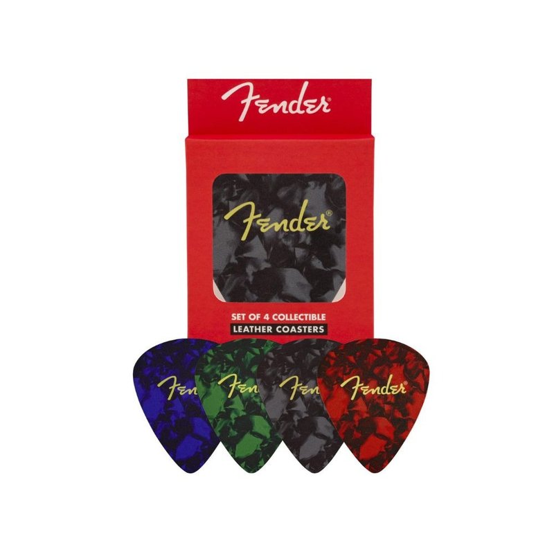 Pick style rock coasters 4 pack - ที่รองแก้ว - วัสดุอื่นๆ หลากหลายสี