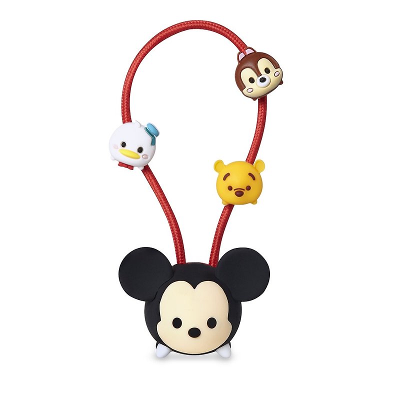 InfoThink TSUM TSUM iPhone/iPad Fast Charger Transmission Line - Mickey - Chargers & Cables - Silicone Black