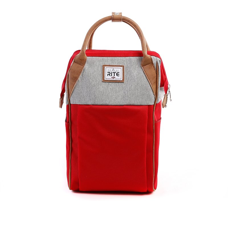 RITE- Urban║ roaming package (M) straight section - gray / red - Messenger Bags & Sling Bags - Waterproof Material Red