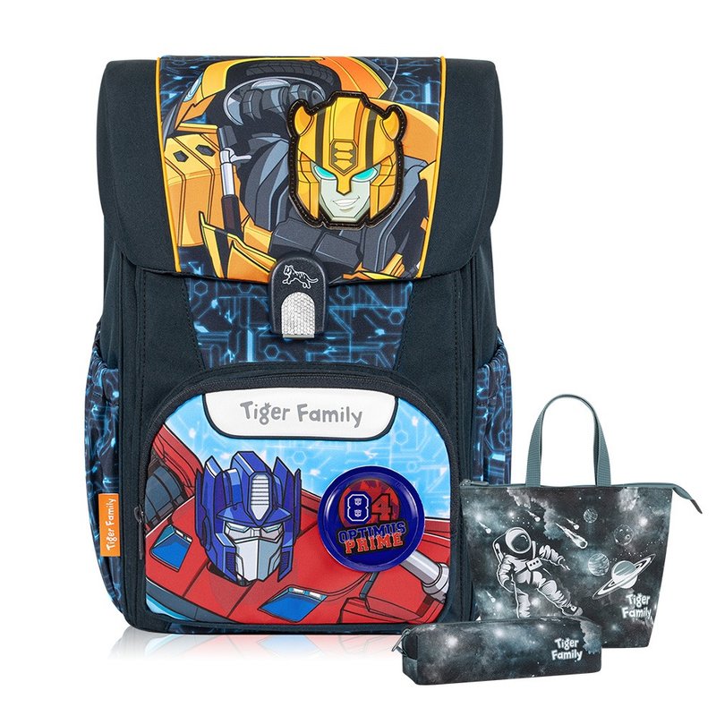 Tiger Family co-branded Feiyue ultra-lightweight spine bag Pro 2S -Autobot Alliance - Backpacks - Waterproof Material Yellow