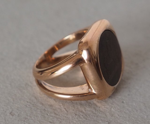 HERMES エルメス コロゾ HERMES エルメス コロゾ リング 金色 サイズ50 9号 HERMÈS Corozo Ring