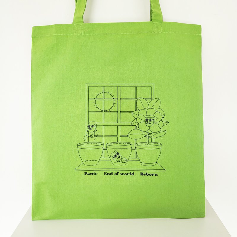 Reborn Tote 環保袋 - 側背包/斜背包 - 棉．麻 