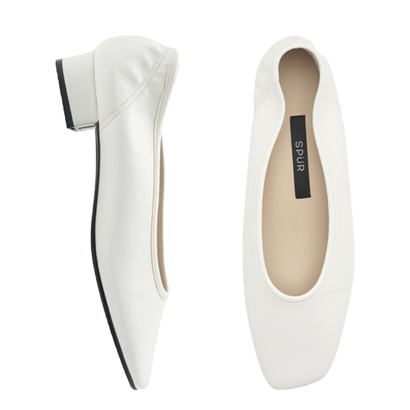 PRE-ORDER SPUR Radea Pumps RS8009 white - 其他女皮鞋 - 其他材質 