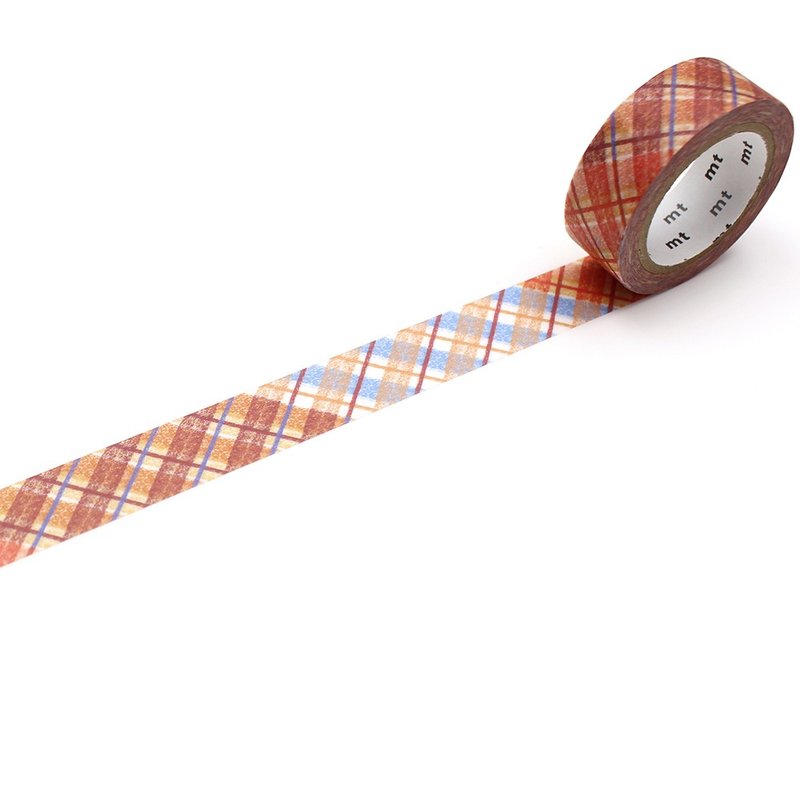 mt ex Masking Tape / Crayon Check (MTEX1P206) - Washi Tape - Paper 