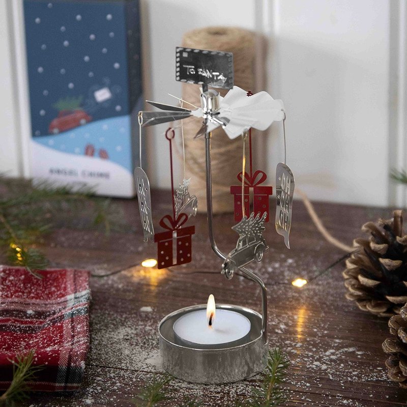 ANGEL CHIME TO SANTA - Candles & Candle Holders - Other Metals 