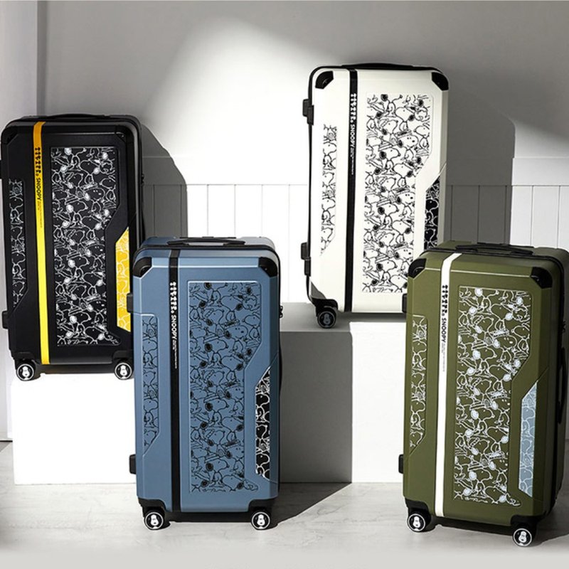 【SNOOPY】28-inch companion suitcase (multiple colors to choose from) - Luggage & Luggage Covers - Plastic Multicolor