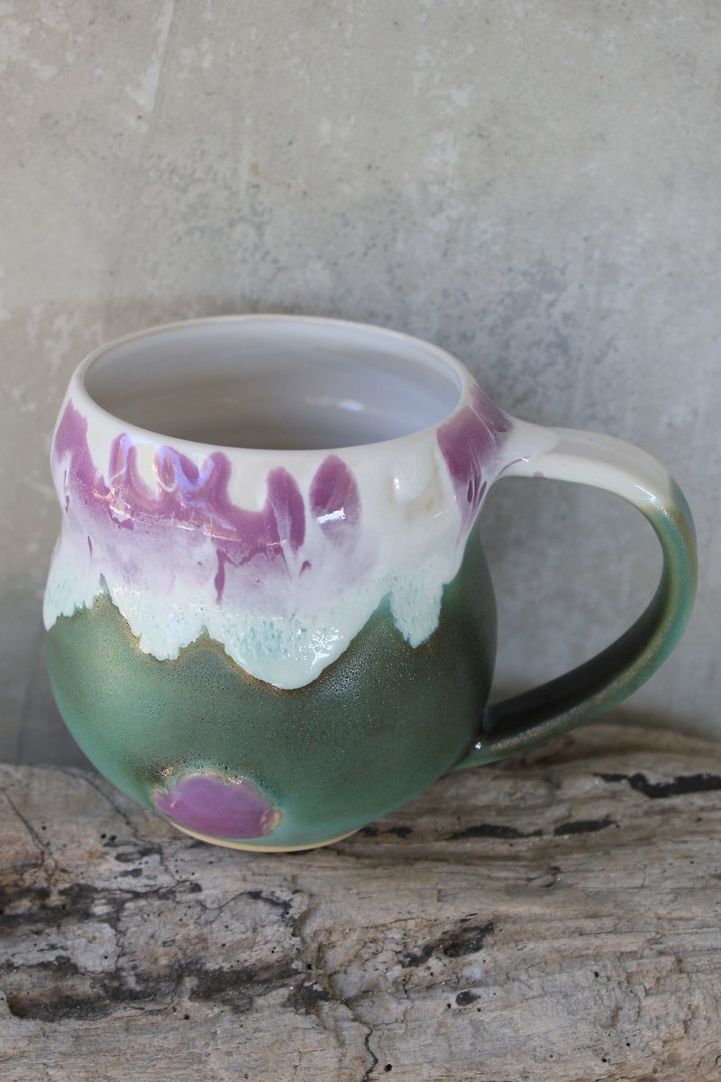 Large Cute Coffee Mug 500 mL - Pottery & Ceramics - Pottery Multicolor