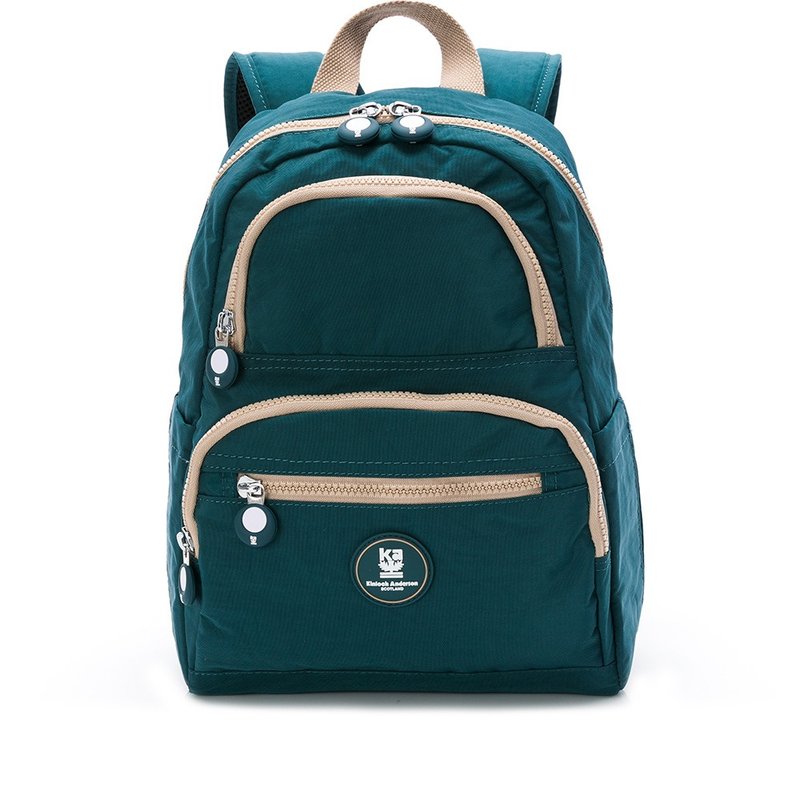 【Kinloch Anderson】迷霧森林 休閒機能後背包-藍綠 - 後背包/背包/書包 - 尼龍 藍色