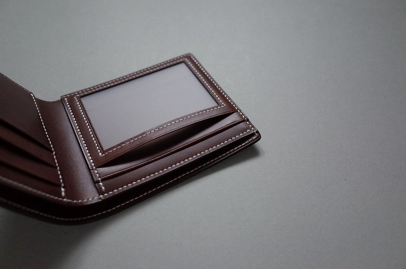 B.Wallet Type02 - 經典短夾 - 長短皮夾/錢包 - 真皮 多色