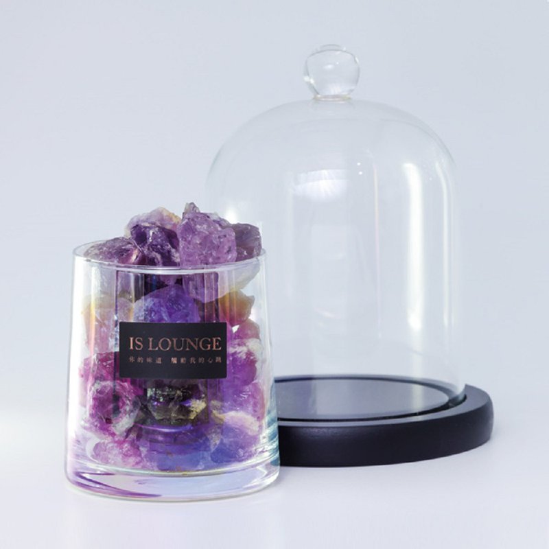 Is Lounge Fragrance Amethyst Diffusing Glass Cup - Fragrances - Other Materials 