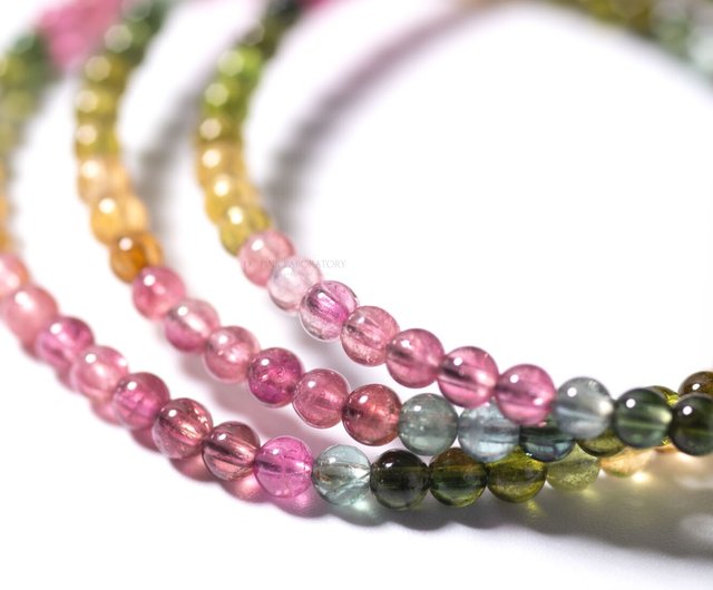 トルマリンキャンディーカラーブレスレット | カラフル天然水晶