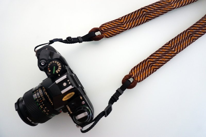 Camera strap double sided wide hole mobile phone cross strap - Camera Straps & Stands - Cotton & Hemp 