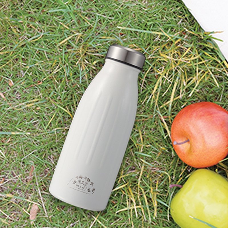 CB MiDi 城市系列雙層保冷保溫瓶350ml-限定白 - 保溫瓶/保溫杯 - 不鏽鋼 白色
