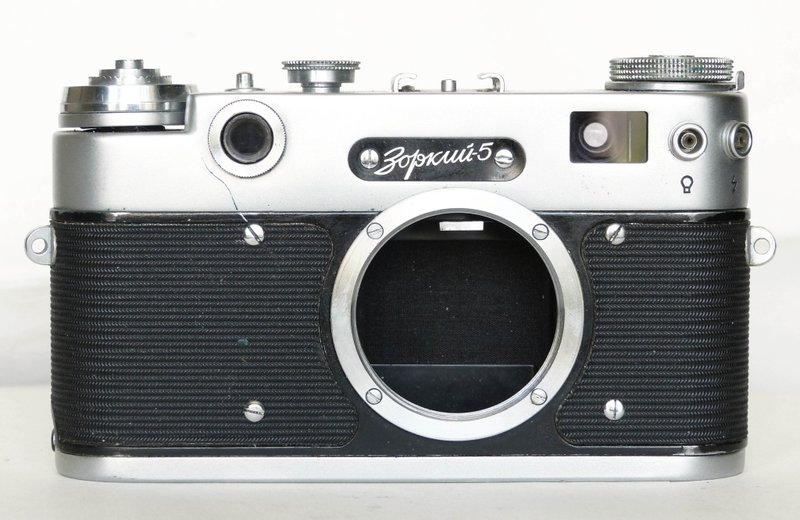 Zorki 5 body USSR rangefinder 35mm film camera KMZ M39 LTM mount late type - 相機/拍立得/底片相機 - 其他金屬 銀色