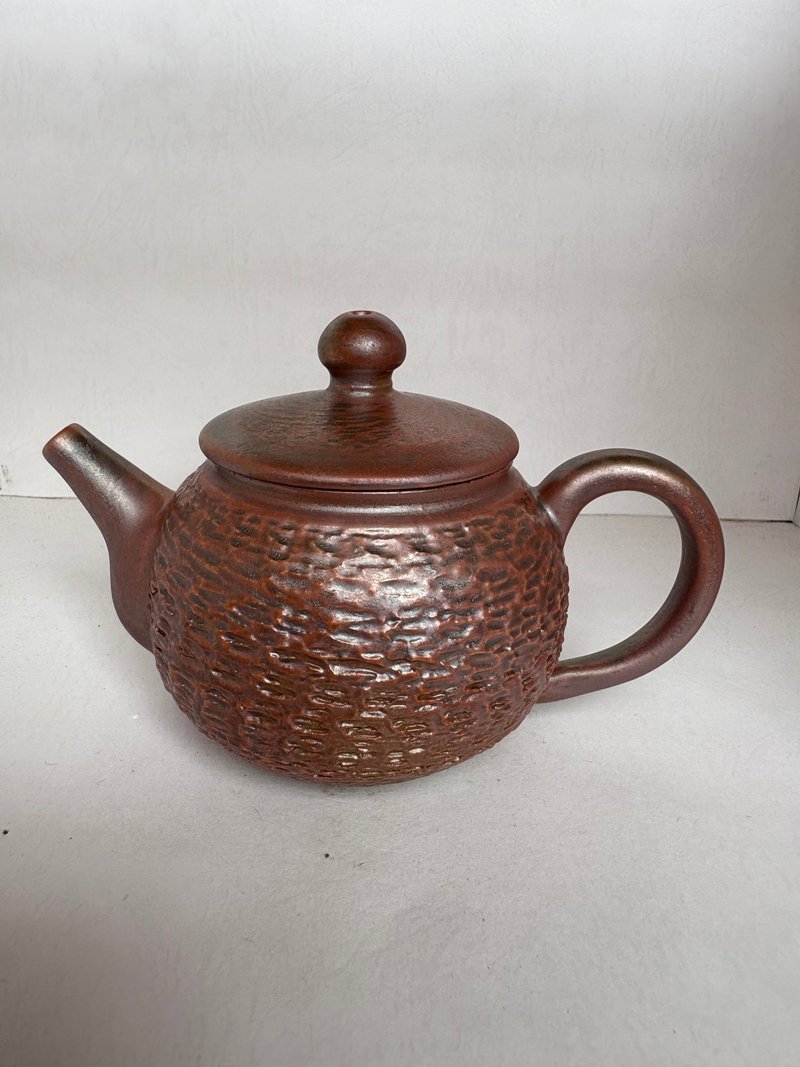 柴燒紫金冰煙壺 - 茶壺/茶杯/茶具 - 陶 