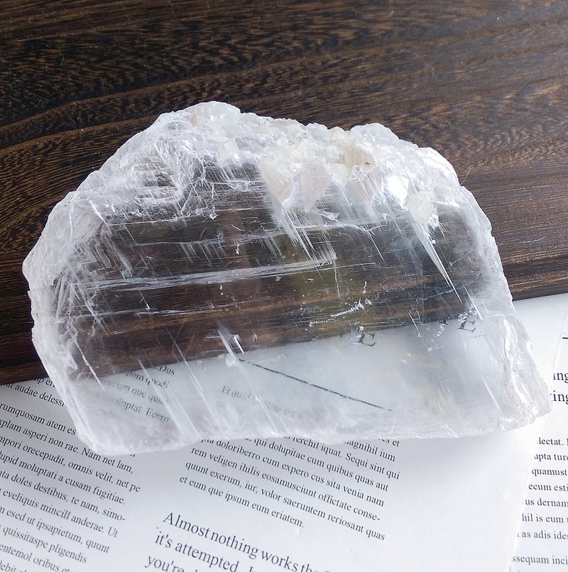 Selenite 贊比亞產地 透石膏 天然礦石 原礦 - 擺飾/家飾品 - 其他材質 