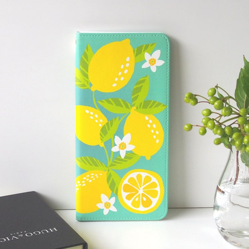 Ticket holder - Lemon - - Card Holders & Cases - Faux Leather Yellow