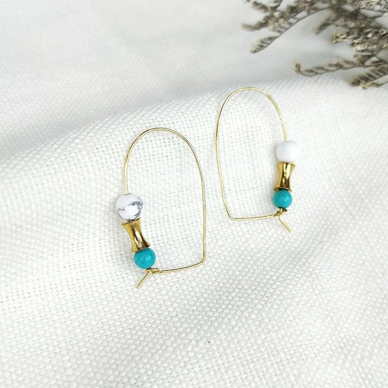 Do whatever you want-earrings - ต่างหู - ทองแดงทองเหลือง 