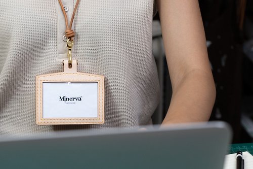 Minerva Minerva 橫式識別證套 TYPE-02 / 工作證套 純手製造