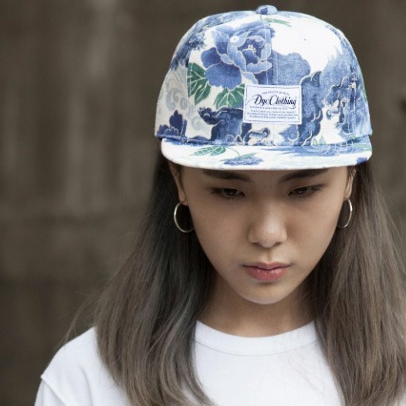 KIRIN collection - Snapback - หมวก - ผ้าฝ้าย/ผ้าลินิน ขาว