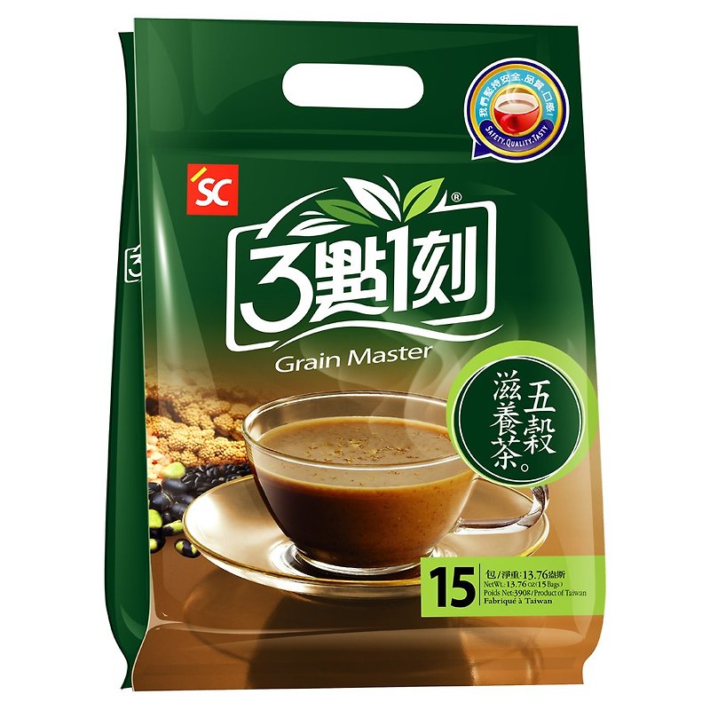 [3:1 twelve] Five-grain nourishing tea 15pcs/bag - อาหารเสริมและผลิตภัณฑ์สุขภาพ - วัสดุอื่นๆ สีเขียว
