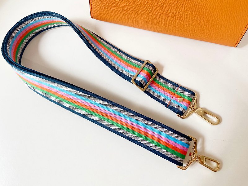 1.5 inch  Canvas Webbing strap ,Replacement Bag Strap. Adjustable straps - กระเป๋าแมสเซนเจอร์ - เส้นใยสังเคราะห์ หลากหลายสี