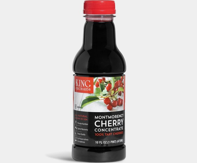 Concentrated cherry outlet juice