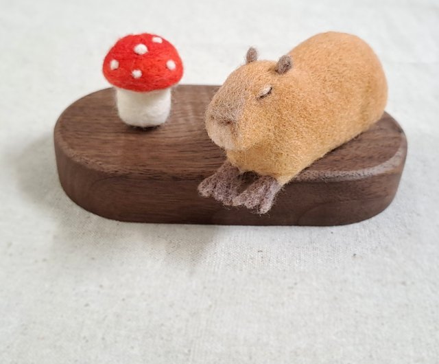 羊毛フェルト　クリステル様 羊毛フェルトキット 『まるとしかくからつくるマスコット 小さな