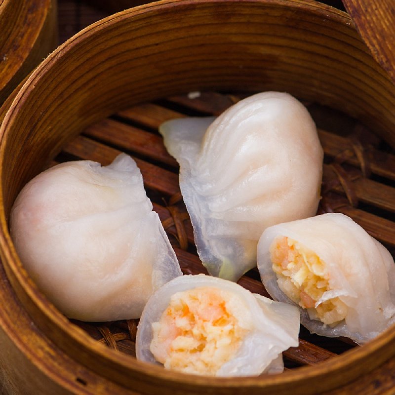 【Hong Kong Cuisine】8pcs Hong Kong Style Handmade Shrimp Dumplings