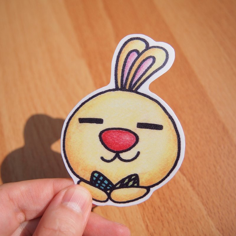 Waterproof Sticker-Rabbit Yo - Stickers - Paper Multicolor