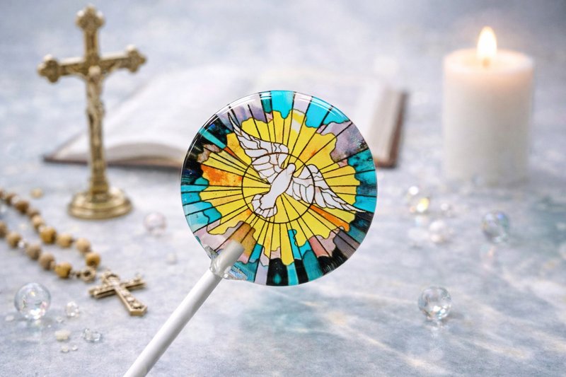 圖紋棒棒糖－聖光之翼 - 零食/點心 - 新鮮食材 多色