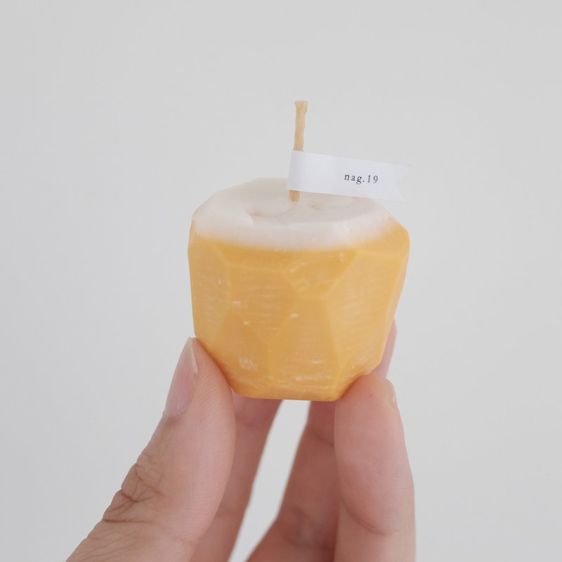 Cubes (small) - เทียน/เชิงเทียน - ขี้ผึ้ง สีส้ม