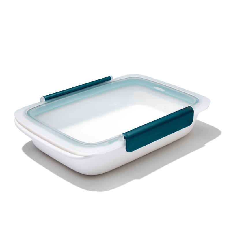 【New Arrival】OXO On-the-Go Airtight Storage Box- 1.2L - กล่องข้าว - พลาสติก สีน้ำเงิน