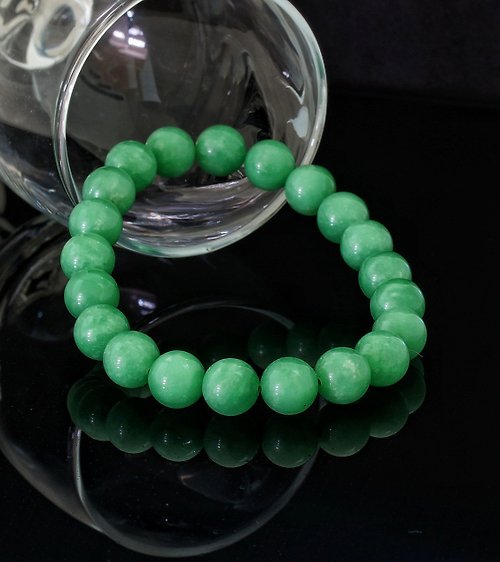 HK-Accessories 西非綠碧玉 10.3mm 手鍊 ( Green Jasper 10.3mm Bracelet )