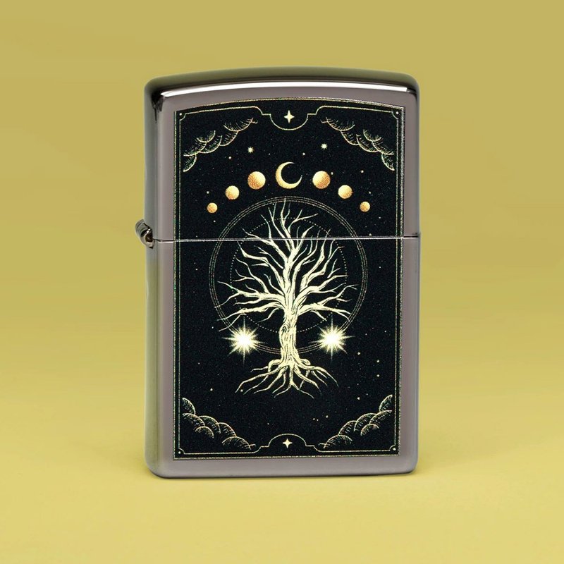 [ZIPPO official flagship store] Mysterious natural beauty windproof lighter 48636 - Other - Copper & Brass Multicolor