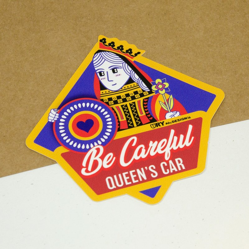 Queen's Car / Sticker - สติกเกอร์ - วัสดุอื่นๆ หลากหลายสี