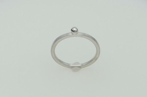 smile_mammy smile ball pico ring_3 rough Ver. (s_m-R.50) 微笑 笑 銀 環 戒指 指环 疊環 sterling silver