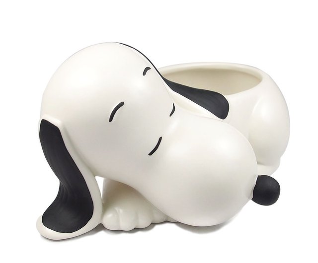 Refurbished Snoopy Clay Basin Sleeping [Hallmark-Peanuts Snoopy