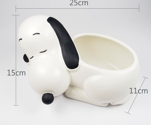 Refurbished Snoopy Clay Basin Sleeping [Hallmark-Peanuts Snoopy