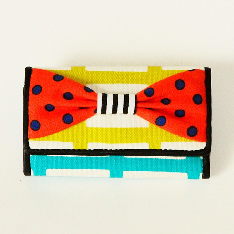 key holder wallet multicolor colorful ribbon Assistant Director dots borders - Keychains - Other Materials Multicolor