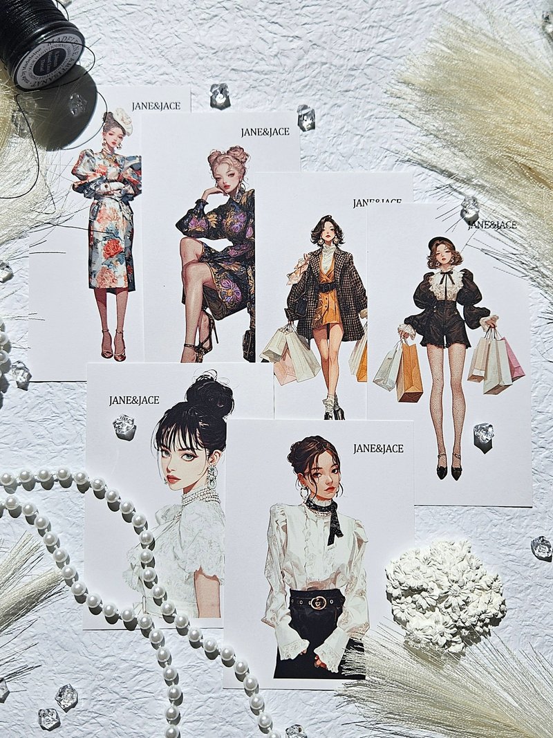 Parisian VIP Paper - 貼紙 - 紙 