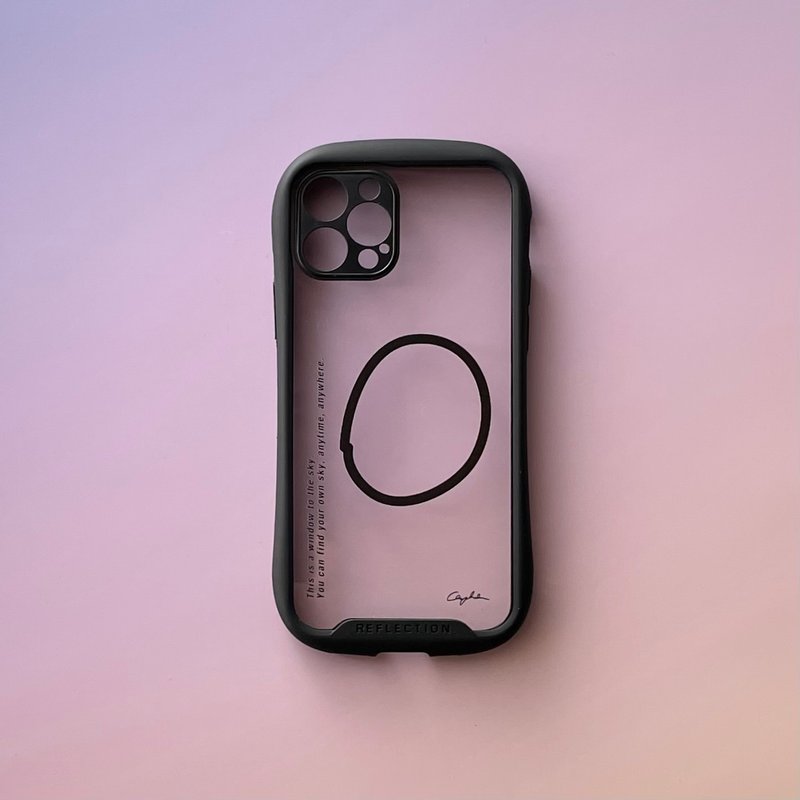 iPhone Case Round Window 【Make to Order】 - Phone Cases - Plastic Transparent