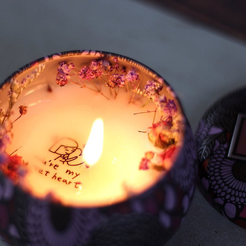 【一人成團】傳愛訊息香氛蠟燭 告白蠟燭 情人節禮物 情侶體驗 - 蠟燭/香氛/調香 - 蠟 