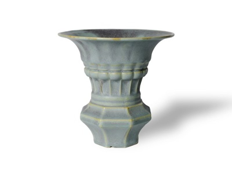 Raiju Bronze__tone__Planter - Pottery & Ceramics - Pottery Green