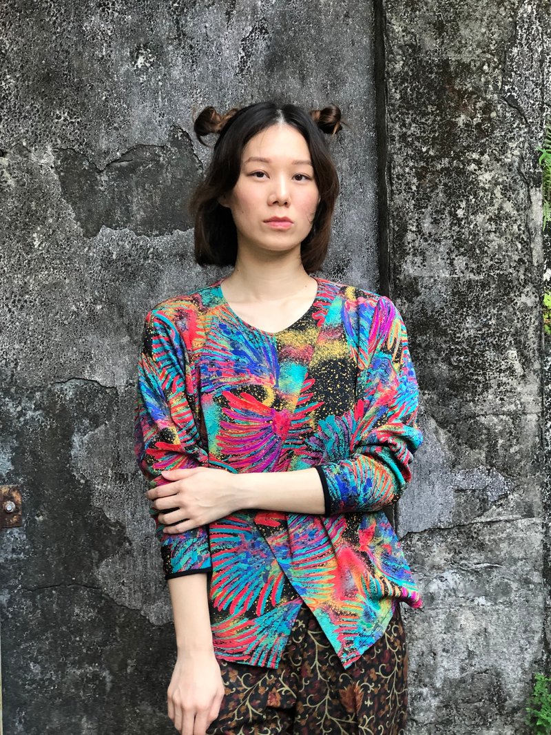 漆彈大作戰時尚上衣 - 女上衣/長袖上衣 - 其他材質 紫色