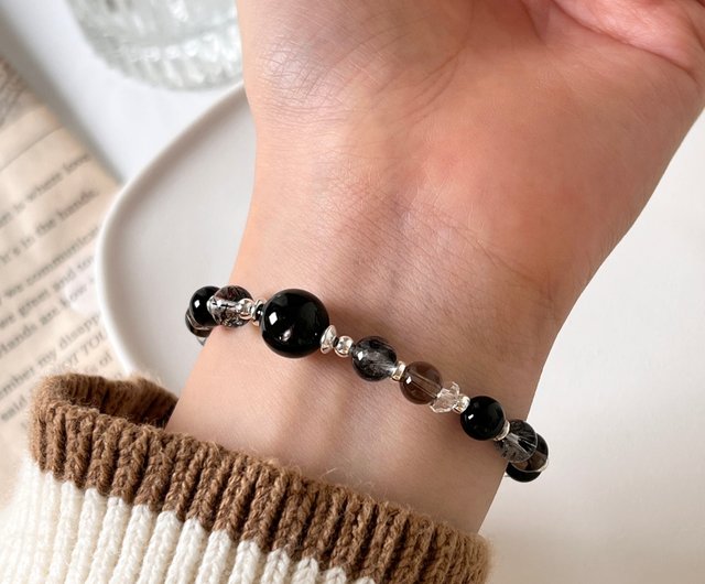 Natural Stone Bracelet - Black