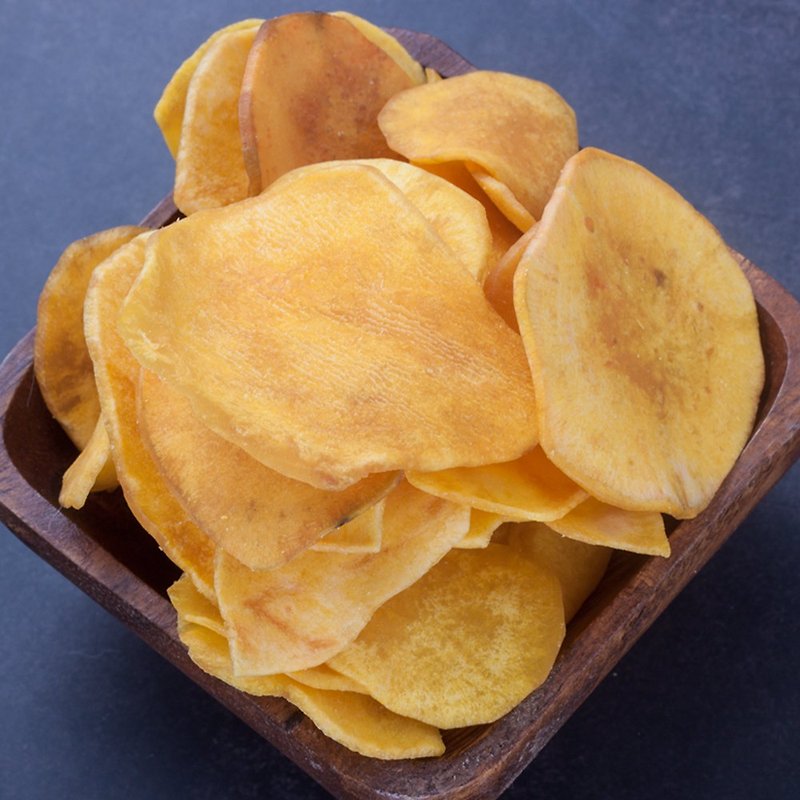Tainong No. 66-Red Sweet Potato Chips 1pc (100g/pack) - ขนมคบเคี้ยว - วัสดุอื่นๆ สีส้ม